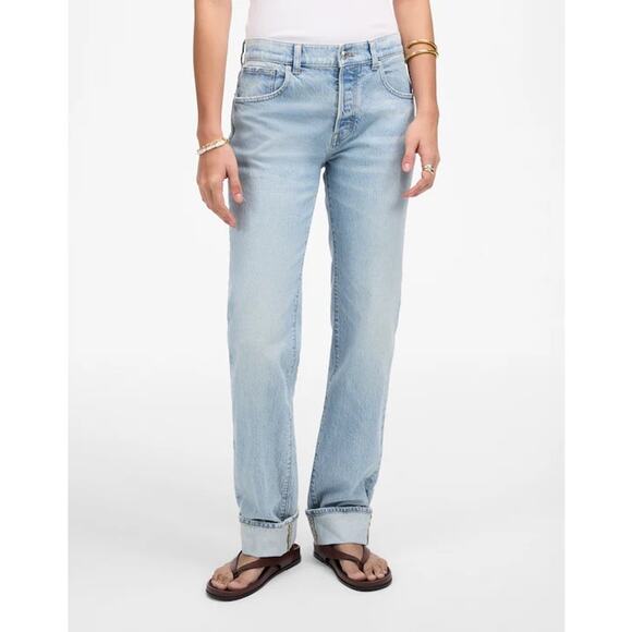 Madewell Denim - Madewell Sky Blue Straight Leg Jeans